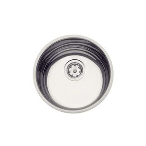 Cuba Inox Redonda 30x14cm de Embutir Luna com Acabamento Polido 94040407 Tramontina