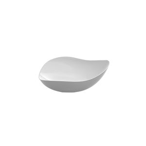 Cuba de Apoio Oval 54 x 37 cm Sem Mesa Branco Brilhante Ruy Ohtake - Roca
