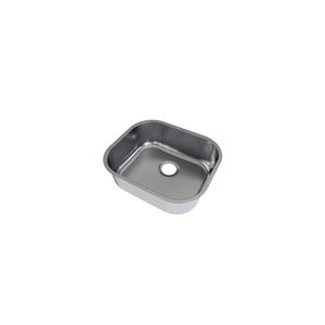 Cuba Inox 40x34x14,5cm de Embutir Riva com Acabamento Polido 01699904 Docol