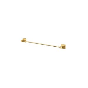 Porta Toalha Toalheiro Barra 62cm Square Ouro Escovado Docol