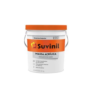 Massa Acrílica 25 Kg Suvinil 50687486
