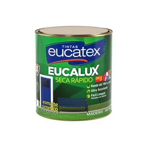Esmalte Preto Fosco 900 ml Eucatex Eucalux 7000808.04