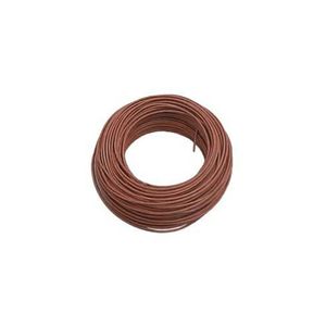 Cabo Fio Flexivel 1.5mm Marrom - 1 Metro Linear