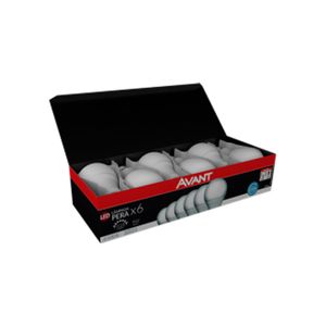 Pacote com 6 Lâmpadas Led 9w Luz Branca  6500K Avant