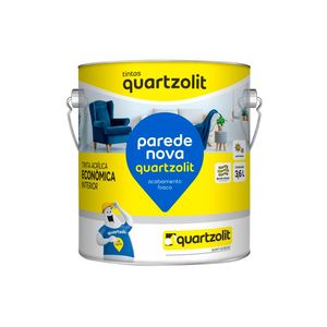 Tinta Branco Neve 3,6 Litros Quartzolit 603.000.000.036