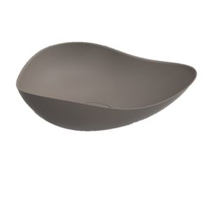 Cuba de Apoio Oval 54 x 37 cm Sem Mesa Café Fosco Ruy Ohtake - Roca