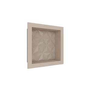 Nicho de Banheiro 30 x 30 cm Bege 89976 Cozimax