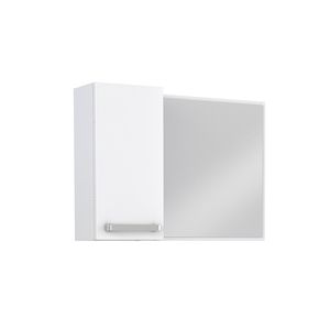 Espelheira em Aço 56 cm Romã Branco - Cozimax