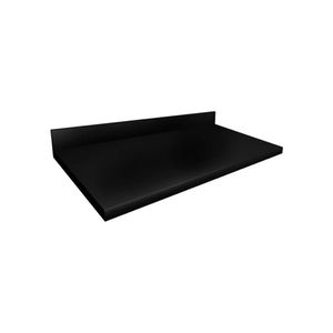 Tampo Mdf para Gabinete 1,20 mts Flamingo Preto 86936 Cozimax
