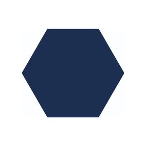 Revestimento Azulejo Hexagonal Acetinado Blue 10832008 Ceral