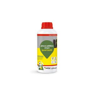 Pintura Asfáltica Acqua 1 Litro Quartzolit 38013.14.34.056