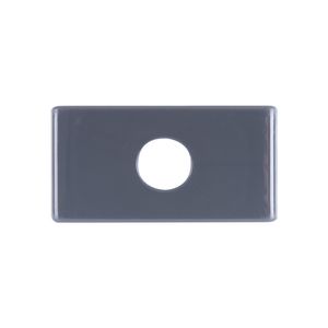 Módulo Tampo com 1 Furo 9,5 mm Sída de Fio Grafite 57215092 Tramontina