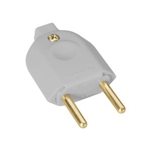Plugue Macho 2P 10A 250v Cinza 57401102 Tramontina