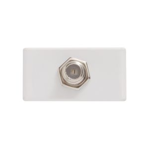 Módulo para Tomada TV SAT Coaxial Direta Branco  57115042 Tramontina
