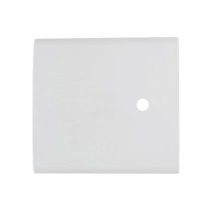 Placa 4x4 com 1 Furo 9,5 mm Saida de Fio Liz Branca 57106022 Tramontina