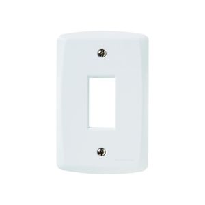 Placa 4x2 1 Posto Vertical Lux² Branca 57105003 Tramontina