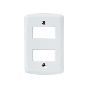 Placa 4x2 2 Postos Afastados Lux² Branca 57105206 Tramontina