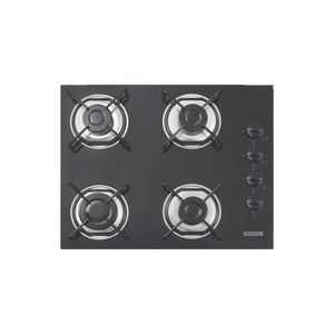 Cooktop a Gás Brasil em Vidro Temperado Preto e Trempes em Aço Carbono com Acendimento Superautomático 4 Queimadores 94703501 Tramontina