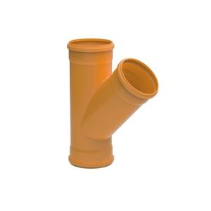 Junção 45º Ocre Coletor Esgoto BBB 300 x 300 mm 28617054 Tigre