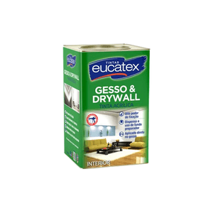 Fundo Preparador para Gesso e Drywall 18 Litros Eucatex 5400098.18