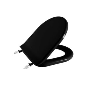 Assento Sanitário Calypso Preto Almofadado - TCP/K*PR-02 Astra