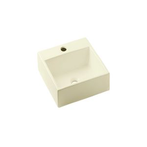 Cuba de Apoio Quadrada 35 x 35 cm Com Mesa Pergamon Basic Q6 - Celite