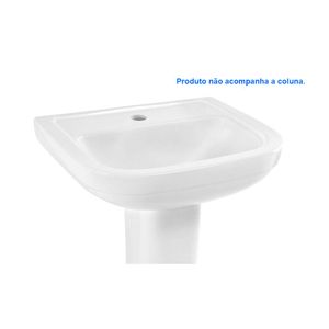 Lavatório 49,5 x 41 cm Like Branco - Celite