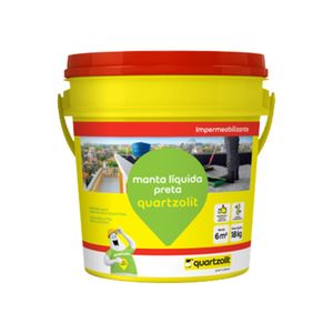 Manta Líquida Preta 18 Kg Quartzolit 30945.02.34.056