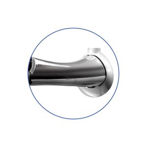 Braço Para Chuveiro Cromado Pvc Lorenzetti 7520016