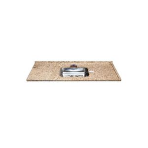 Pia de Granito 2.00 Metros x 55 cm Amendoa Sorocaba Venturini