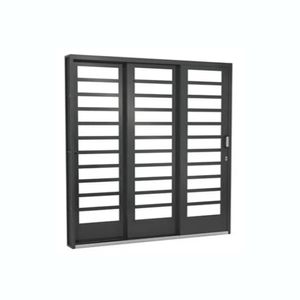 Porta de Correr 2.00 x 2.15 Metros Grade Retangular Esquerda Ramassol 619924