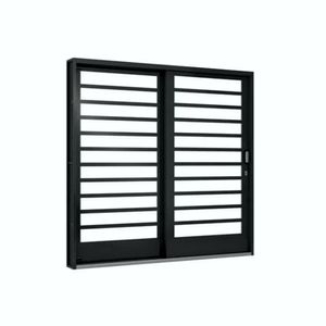 Porta de Correr 1.60 x 2.15 Metros Grade Retangular Direita Ramassol 518914