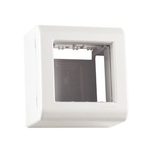 Caixa de Sobrepor 2 Postos LizFlex Cor Branca 57303002 Tramontina