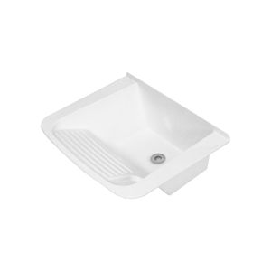 Tanque de Thermo Fibra 56 x 43 cm Branco TF056BR Decoralita