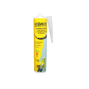 Silicone Acético para Selagem e Aplicações Gerais de Vedação 270 Gr Branco Vedacit