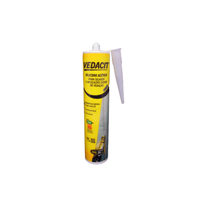 Silicone Acético para Selagem e Aplicações Gerais de Vedação 280 Gr Cinza Vedacit