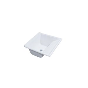 Tanque de Mármore Sintético 60 x 60 cm Branco T060BR Decoralita