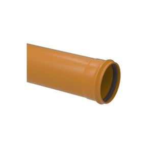 Tubo Coletor Esgoto Liso Ocre 400mm JEI 11212840 Tigre