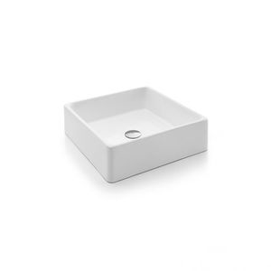 Cuba de Apoio Quadrada 39 x 39 cm Sem Mesa Branco QD1 - Docol
