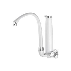 Torneira para Cozinha de Parede com Filtro Branca com Cromado 300000646 Tigre
