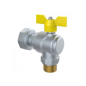 Válvula Esfera Alpex Gás Angular Macho/Fêmea 3/4´ x 3/4´ 37666590 Tigre
