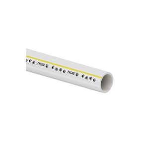 Tubo para Gás Multicamada Branco com Anti-UV 26mm Alpex Gás 300000733 Tigre