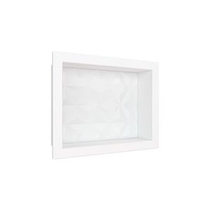 Nicho de Banheiro 40 x 30 cm Branco 89985 Cozimax