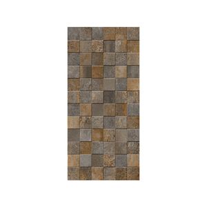 Revestimento 38 x 82 cm Acetinado com Relevo Retificado Iron Corten 101490135 Ceral