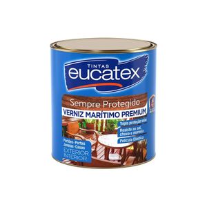 Verniz Brilhante Marítimo 900 ml Eucatex Sempre Protegido 9000193.04