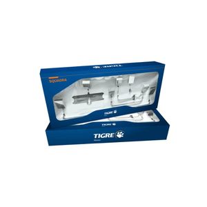 Kit de Acessórios para Banheiro Squadra 57236 Tigre Metais