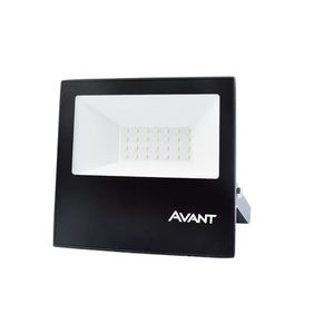 Refletor Led Slim 30w Luz Amarela 3000k Avant