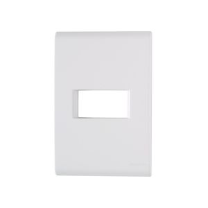 Placa 4x2 1 Posto Com Suporte Liz Branca 57106204 Tramontina