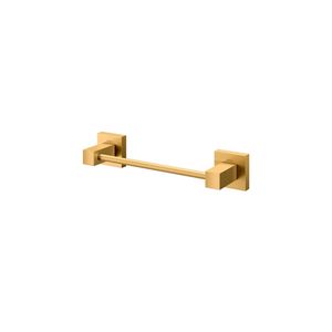 Porta Toalha Rosto Square Ouro Escovado 00388472 Docol