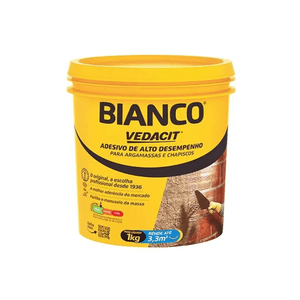 Bianco Adesivo de Alto Desempenho para Argamassas e Chapiscos 900 Gr Vedacit